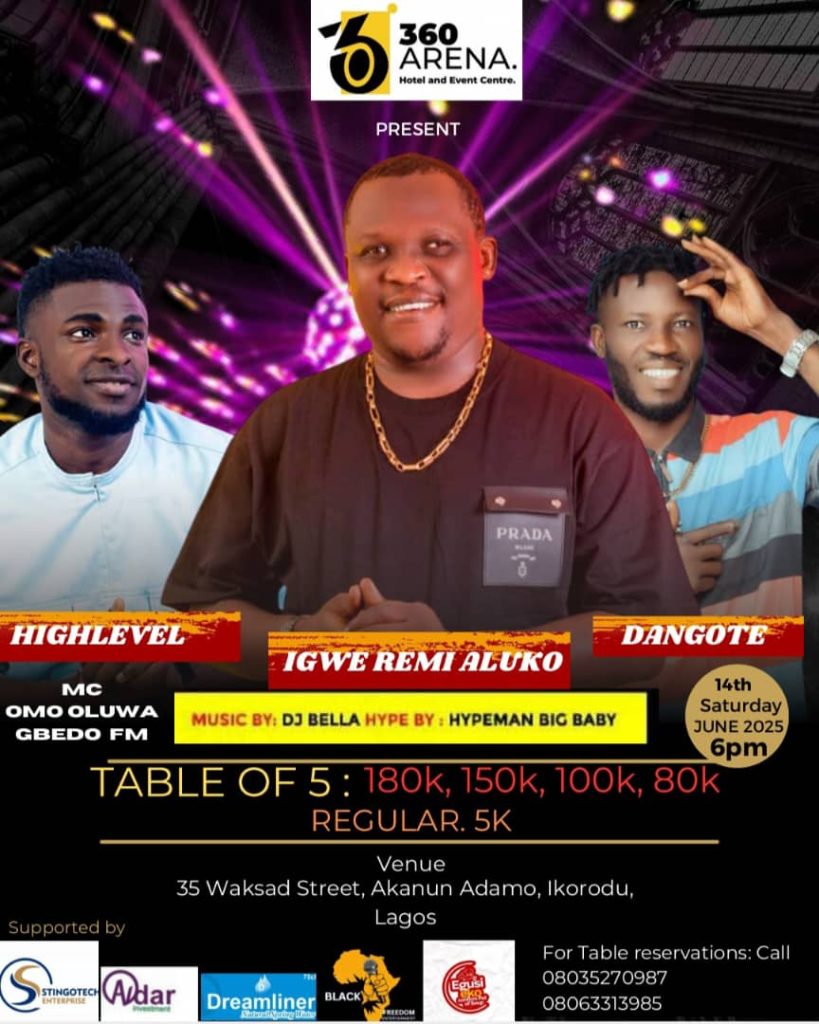 Presents Igwe Remi Aluko